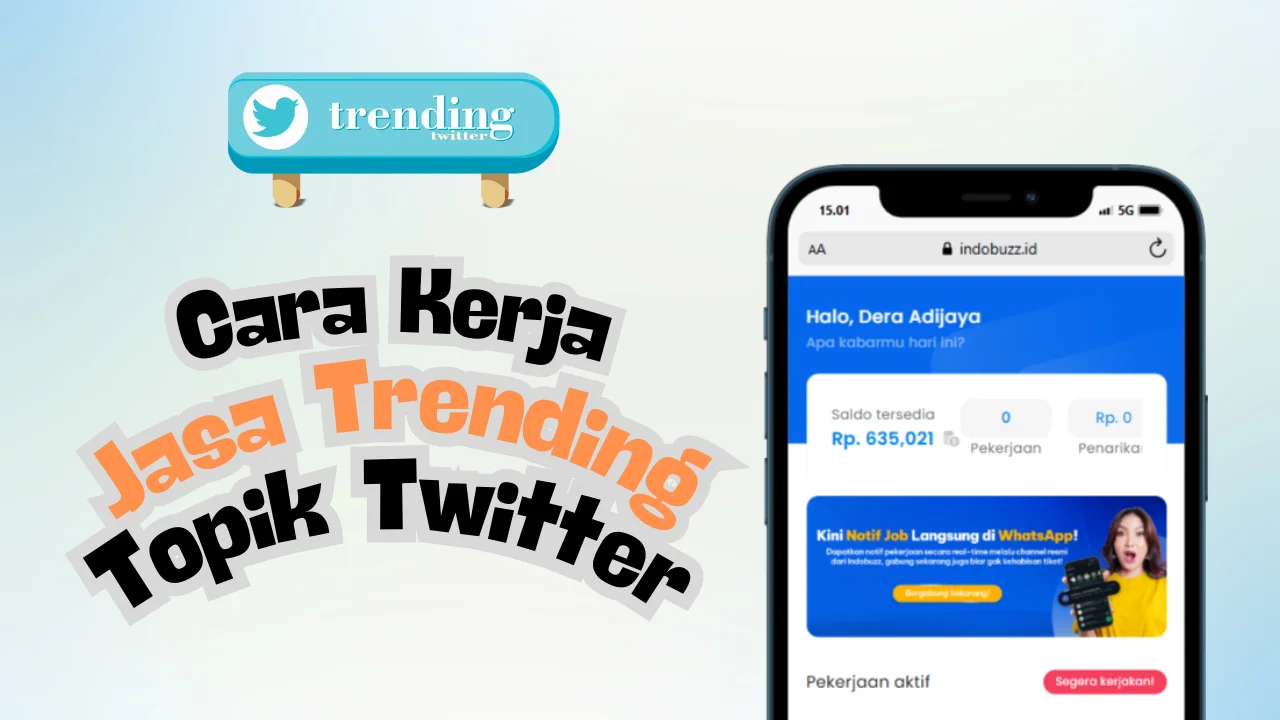 Cara Kerja Jasa Trending Topik Twitter Indonesia