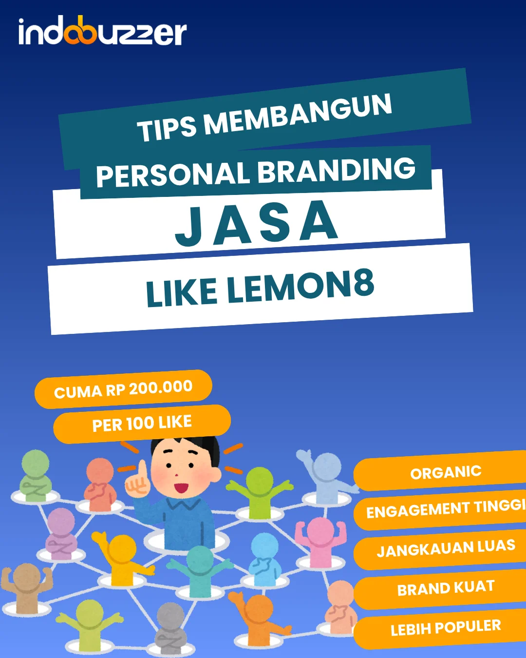 Tips Membangun Personal Branding di Lemon8 Dengan Jasa Like Indobuzzer